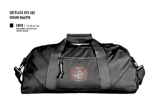 Duffle Bag, Mora county fire, Fire Department, Teamtime, Team time, sublimation, custom sports apparel, team uniforms, spirit wear, spiritwear, sports uniforms, custom shirts, team store, custom team store, fundraiser sports, apparel fundraiser