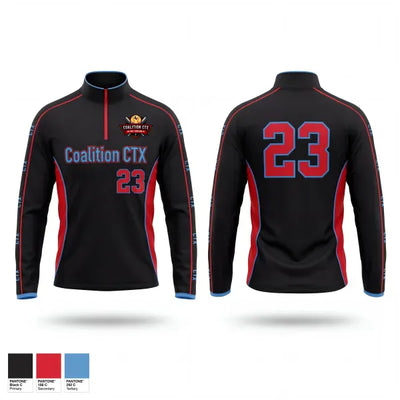 Coalition CTX 12786628 Quarter Zip Jacket - 3