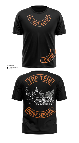 Short Sleeve Performance Shirt, Old School Guide Service, , Teamtime, Team time, sublimation, custom sports apparel, team uniforms, spirit wear, spiritwear, sports uniforms, custom shirts, team store, custom team store, fundraiser sports, apparel fundraiser