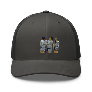 Gracie JiuJitsu Athens 70978792 Retro Trucker Hat | Yupoong 6606