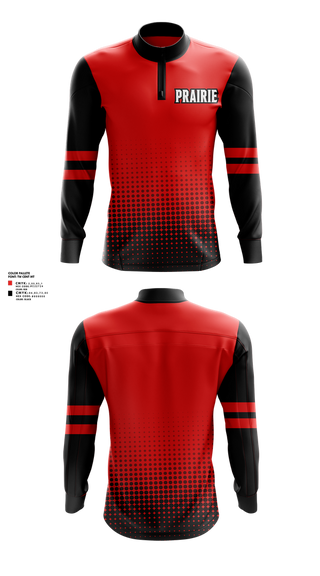 Quarter Zip Jacket, Clinton Prairie High School Dance, Spirit Store, Teamtime, Team time, sublimation, custom sports apparel, team uniforms, spirit wear, spiritwear, sports uniforms, custom shirts, team store, custom team store, fundraiser sports, apparel fundraiser