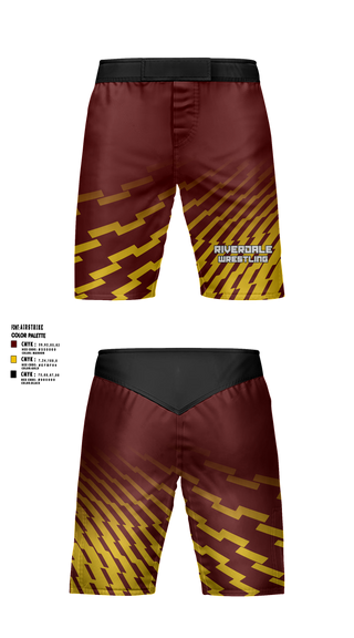 Fight Shorts, Riverdale Wrestling Club, Wrestling, Teamtime, Team time, sublimation, custom sports apparel, team uniforms, spirit wear, spiritwear, sports uniforms, custom shirts, team store, custom team store, fundraiser sports, apparel fundraiser