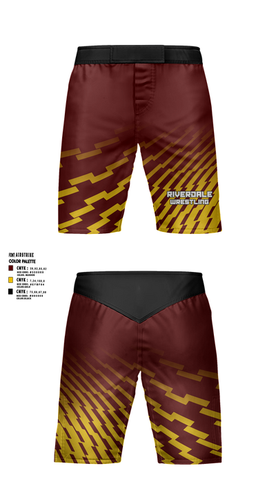 Riverdale Wrestling Club 46170868 Fight Shorts - 1