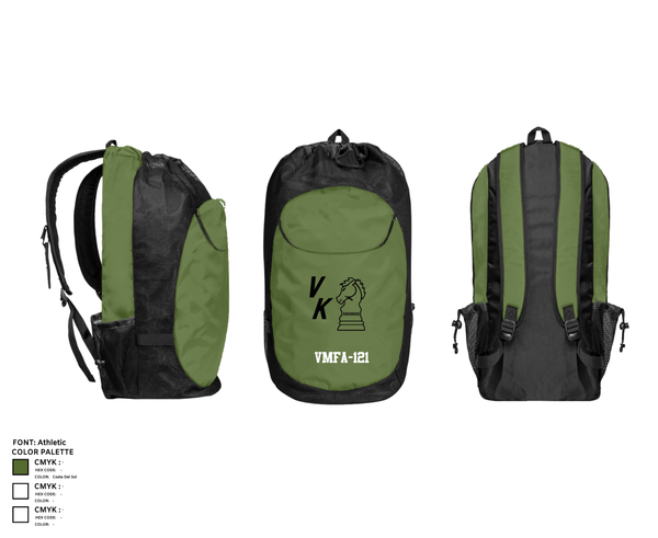 Gear Bag, VMFA-121, , Teamtime, Team time, sublimation, custom sports apparel, team uniforms, spirit wear, spiritwear, sports uniforms, custom shirts, team store, custom team store, fundraiser sports, apparel fundraiser