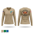 N.Bryan 87506292 Women's Long Sleeve V-neck Shirt - 1