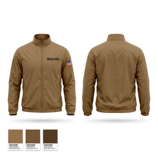 Windbreaker, 1033rd ESC, Army, Teamtime, Team time, sublimation, custom sports apparel, team uniforms, spirit wear, spiritwear, sports uniforms, custom shirts, team store, custom team store, fundraiser sports, apparel fundraiser