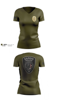 Sardis Police Department Women's Short Sleeve V-neck Shirt - 3