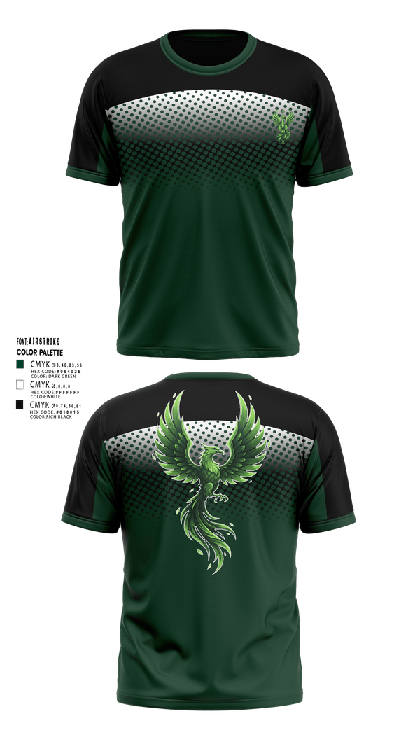 Spruce Mountain middle school 83633218 Short Sleeve Performance Shirt - 2