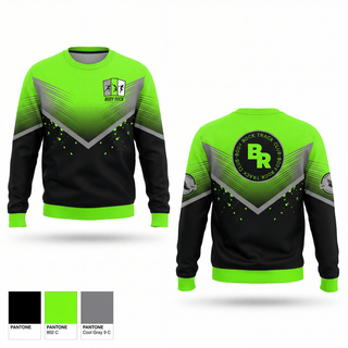 Crew Neck Sweatshirt, Body Rock Track Club, Track & Field, Teamtime, Team time, sublimation, custom sports apparel, team uniforms, spirit wear, spiritwear, sports uniforms, custom shirts, team store, custom team store, fundraiser sports, apparel fundraiser