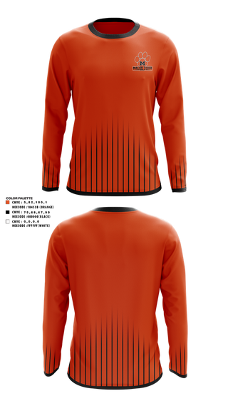 Long Sleeve Performance Shirt, Macon Tiger Golf, Golf, Teamtime, Team time, sublimation, custom sports apparel, team uniforms, spirit wear, spiritwear, sports uniforms, custom shirts, team store, custom team store, fundraiser sports, apparel fundraiser