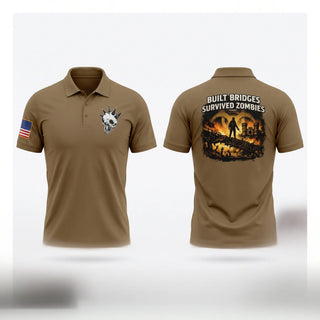 Short Sleeve Performance Polo, 2225th MRBC, National Guard, Teamtime, Team time, sublimation, custom sports apparel, team uniforms, spirit wear, spiritwear, sports uniforms, custom shirts, team store, custom team store, fundraiser sports, apparel fundraiser