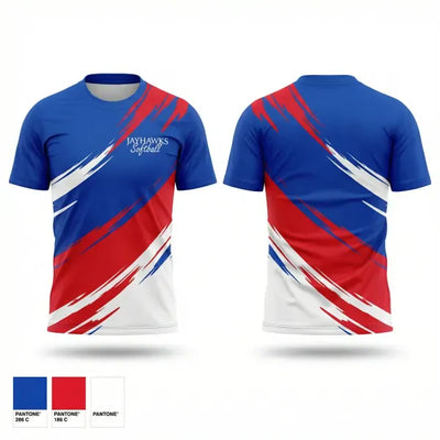 Jayhawks 7015755 Soft Poly Tee Cotton Like Feel - 1