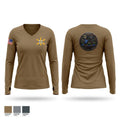 ADCCC Women's Long Sleeve V-neck Shirt - 1