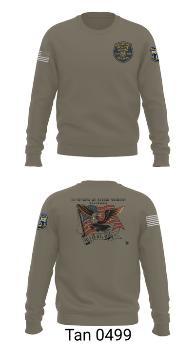Philadelphia Police 64135919 Crew Neck Sweatshirt - 62