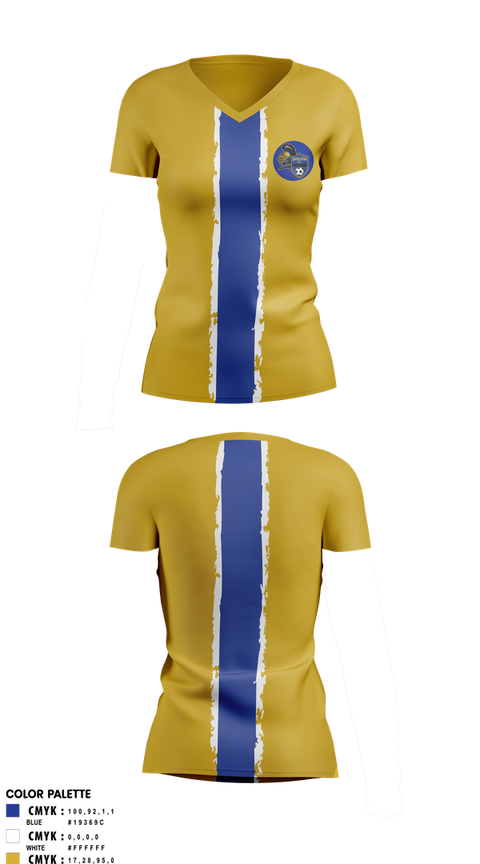 Womens Short Sleeve Vneck Shirt, Gholson F.C., Men's Soccer, Teamtime, Team time, sublimation, custom sports apparel, team uniforms, spirit wear, spiritwear, sports uniforms, custom shirts, team store, custom team store, fundraiser sports, apparel fundraiser
