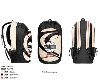 Gear Bag, Jaguars, Men's Volleyball, Teamtime, Team time, sublimation, custom sports apparel, team uniforms, spirit wear, spiritwear, sports uniforms, custom shirts, team store, custom team store, fundraiser sports, apparel fundraiser
