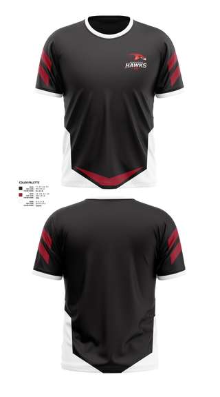 Short Sleeve Performance Shirt, HAWKS, Baseball, Teamtime, Team time, sublimation, custom sports apparel, team uniforms, spirit wear, spiritwear, sports uniforms, custom shirts, team store, custom team store, fundraiser sports, apparel fundraiser
