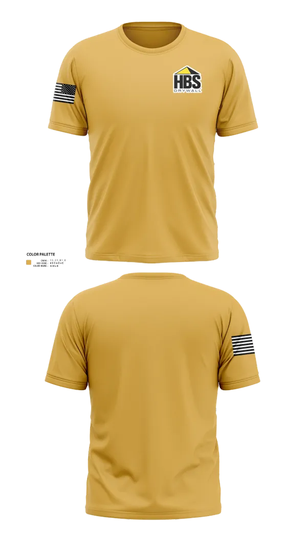 Old School Cotton Feel Shirt, HBS Drywall, LLC, , Teamtime, Team time, sublimation, custom sports apparel, team uniforms, spirit wear, spiritwear, sports uniforms, custom shirts, team store, custom team store, fundraiser sports, apparel fundraiser