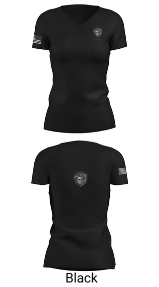 Womens Short Sleeve Vneck Shirt, Lansingburgh Knights, Wrestling, Teamtime, Team time, sublimation, custom sports apparel, team uniforms, spirit wear, spiritwear, sports uniforms, custom shirts, team store, custom team store, fundraiser sports, apparel fundraiser