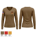 Second CEB Women's Long Sleeve V-neck Shirt - 1