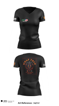 Wolf PAC-🚀🚀🚀 3395688 Women's Short Sleeve V-neck Shirt - 7