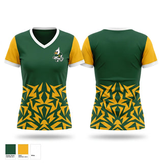 Womens Short Sleeve Vneck Shirt, Jays, Women's Volleyball, Teamtime, Team time, sublimation, custom sports apparel, team uniforms, spirit wear, spiritwear, sports uniforms, custom shirts, team store, custom team store, fundraiser sports, apparel fundraiser
