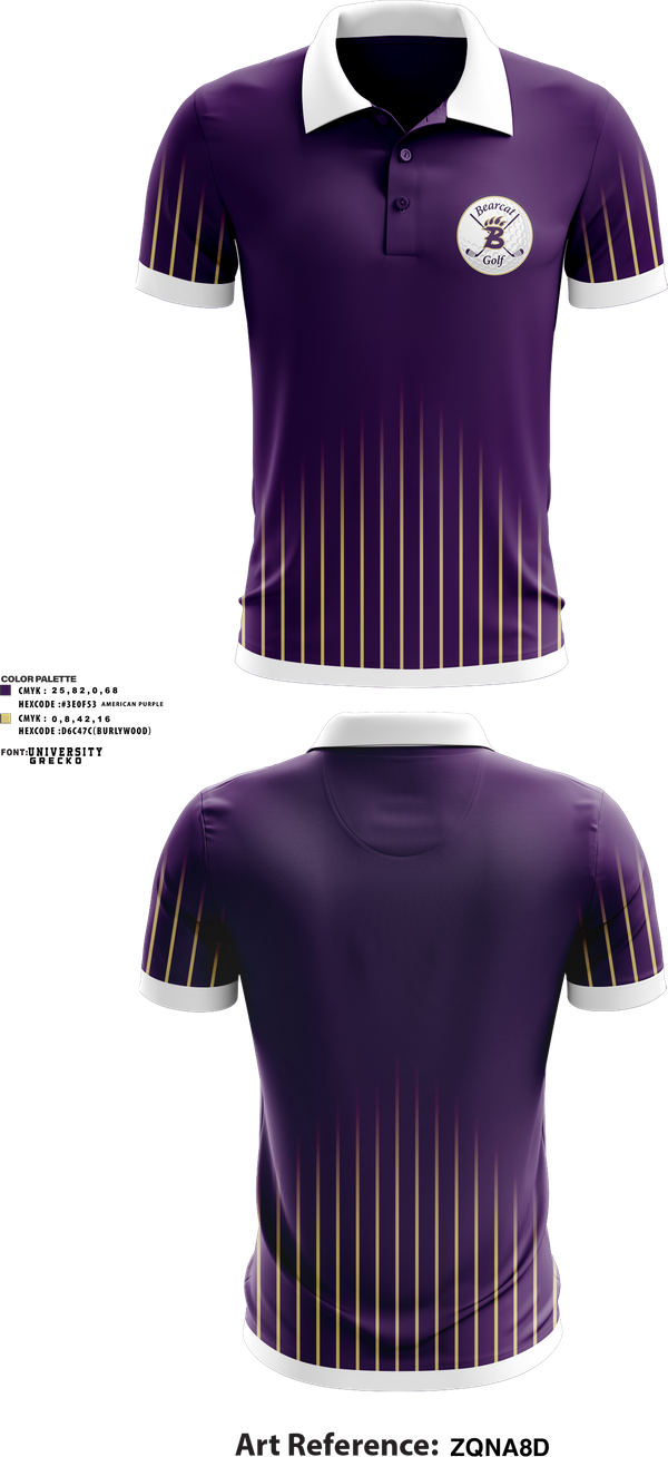 Short Sleeve Performance Polo, Bainbridge Bearcats Golf, Golf, Teamtime, Team time, sublimation, custom sports apparel, team uniforms, spirit wear, spiritwear, sports uniforms, custom shirts, team store, custom team store, fundraiser sports, apparel fundraiser
