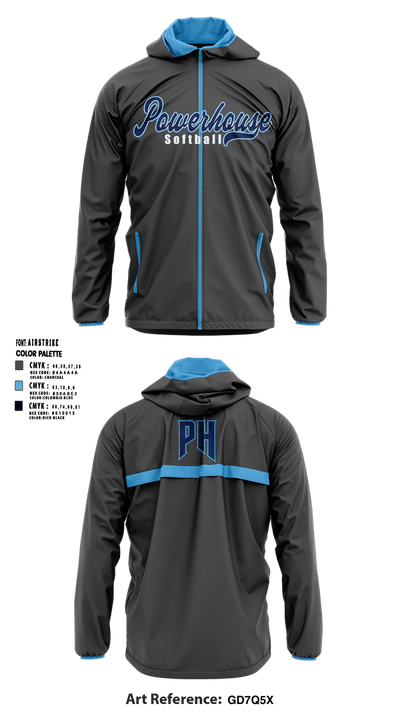 Powerhouse 52282562 Windbreaker - 2