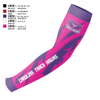 Arm Sleeve, Carolina Track Hawks, Track & Field, Teamtime, Team time, sublimation, custom sports apparel, team uniforms, spirit wear, spiritwear, sports uniforms, custom shirts, team store, custom team store, fundraiser sports, apparel fundraiser