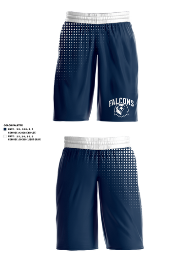 Frontier School of Excellence Basketball 85049197 Womens Basketball Shorts - 1