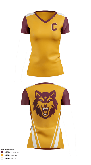 Women's Short Sleeve Vneck Shirt, Colonie Central High School Volleyball, Women's Volleyball, Teamtime, Team time, sublimation, custom sports apparel, team uniforms, spirit wear, spiritwear, sports uniforms, custom shirts, team store, custom team store, fundraiser sports, apparel fundraiser