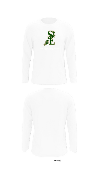 Long Sleeve Performance Shirt, Saint Edward High School Volleyball, Women's Volleyball, Teamtime, Team time, sublimation, custom sports apparel, team uniforms, spirit wear, spiritwear, sports uniforms, custom shirts, team store, custom team store, fundraiser sports, apparel fundraiser