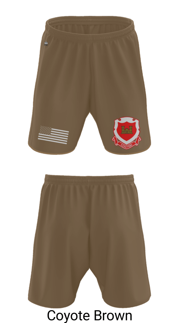 Athletic Shorts With Pockets, 185th Engineer Support Company, , Teamtime, Team time, sublimation, custom sports apparel, team uniforms, spirit wear, spiritwear, sports uniforms, custom shirts, team store, custom team store, fundraiser sports, apparel fundraiser