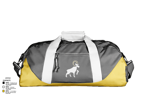 Duffle Bag, Highland High School Volleyball, Women's Volleyball, Teamtime, Team time, sublimation, custom sports apparel, team uniforms, spirit wear, spiritwear, sports uniforms, custom shirts, team store, custom team store, fundraiser sports, apparel fundraiser