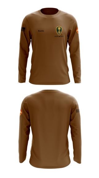 Long Sleeve Performance Shirt, 415th MP DET, Army, Teamtime, Team time, sublimation, custom sports apparel, team uniforms, spirit wear, spiritwear, sports uniforms, custom shirts, team store, custom team store, fundraiser sports, apparel fundraiser