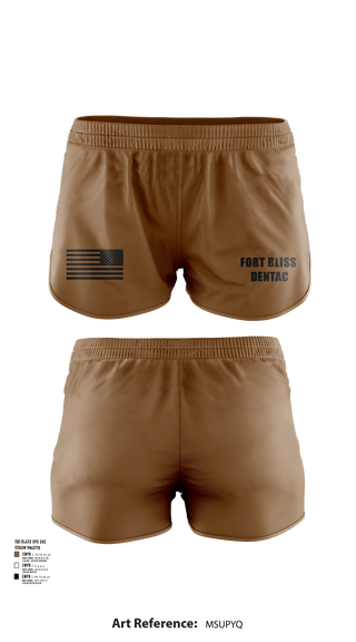 Ranger Panties, Fort Bliss DENTAC, Army, Teamtime, Team time, sublimation, custom sports apparel, team uniforms, spirit wear, spiritwear, sports uniforms, custom shirts, team store, custom team store, fundraiser sports, apparel fundraiser
