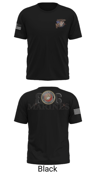 Short Sleeve Performance Shirt, 806 MarinesBoots and Badges of the South Plains, Fire Department, Teamtime, Team time, sublimation, custom sports apparel, team uniforms, spirit wear, spiritwear, sports uniforms, custom shirts, team store, custom team store, fundraiser sports, apparel fundraiser