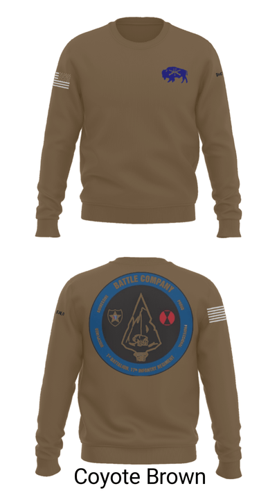 Battle company 1-17IN 67217435 Crew Neck Sweatshirt - 5