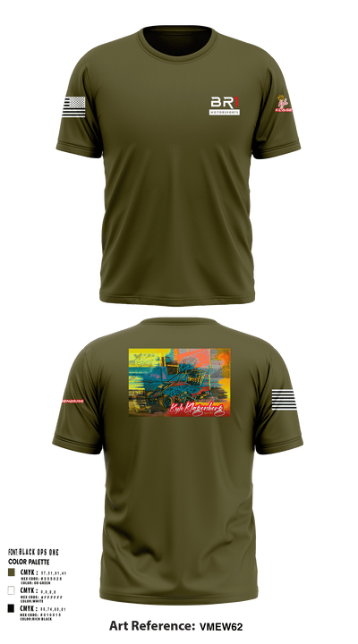 BR1 MotorsportsBR1 Motorsports 66861667 Short Sleeve Performance Shirt - 1