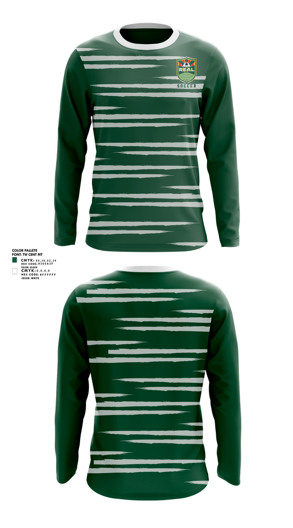 Long Sleeve Performance Shirt, El Camino Real Salinas Soccer, Men's Soccer, Teamtime, Team time, sublimation, custom sports apparel, team uniforms, spirit wear, spiritwear, sports uniforms, custom shirts, team store, custom team store, fundraiser sports, apparel fundraiser