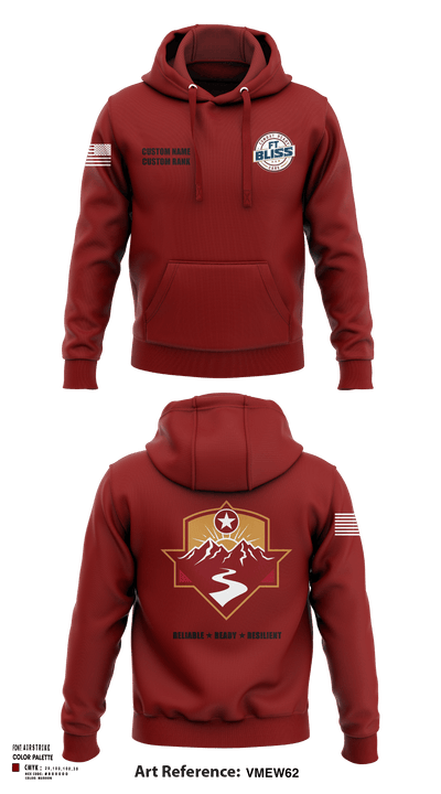 Fort Bliss DENTAC 45605501 Hoodie - 23