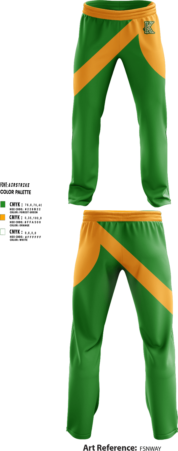 Sweatpants, Kentland, Football, Teamtime, Team time, sublimation, custom sports apparel, team uniforms, spirit wear, spiritwear, sports uniforms, custom shirts, team store, custom team store, fundraiser sports, apparel fundraiser