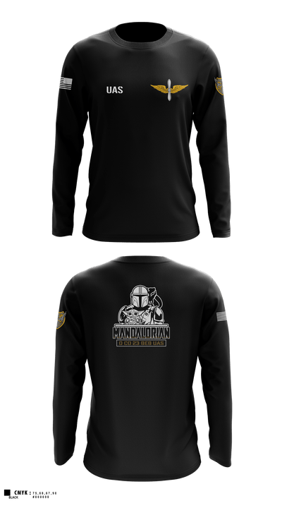 23rd BEB UAS 32441803 Long Sleeve Performance Shirt - 5