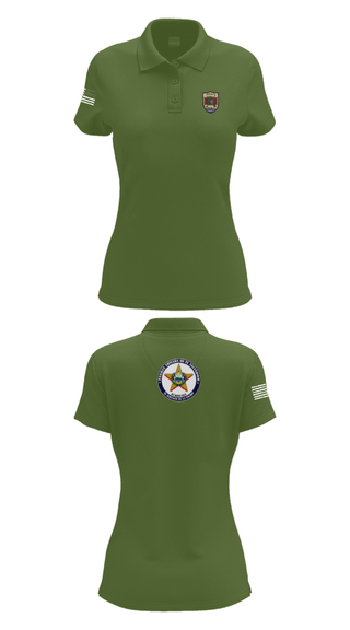 Women's Short Sleeve Performance Polo, Battallion Nonualco, Army, Teamtime, Team time, sublimation, custom sports apparel, team uniforms, spirit wear, spiritwear, sports uniforms, custom shirts, team store, custom team store, fundraiser sports, apparel fundraiser