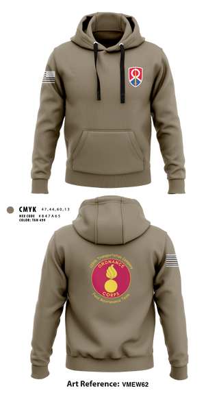 Hoodie, 129th Heavy Transport Company129 TC CO, Army, Teamtime, Team time, sublimation, custom sports apparel, team uniforms, spirit wear, spiritwear, sports uniforms, custom shirts, team store, custom team store, fundraiser sports, apparel fundraiser