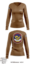 39th AS 46183006 Women's Long Sleeve V-neck Shirt - 1