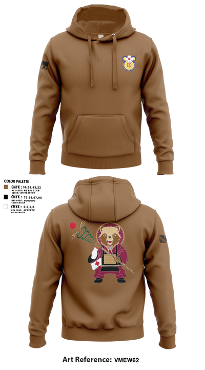 MEDDAC-Japan 77028542 Hoodie - 1