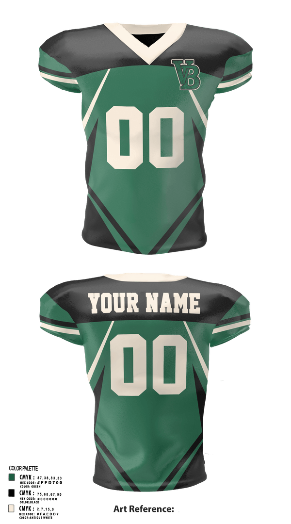 Football Jersey, Van Buren Pointers, Football, Teamtime, Team time, sublimation, custom sports apparel, team uniforms, spirit wear, spiritwear, sports uniforms, custom shirts, team store, custom team store, fundraiser sports, apparel fundraiser