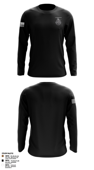Long Sleeve Performance Shirt, 1/3 CR Reconnaissance, , Teamtime, Team time, sublimation, custom sports apparel, team uniforms, spirit wear, spiritwear, sports uniforms, custom shirts, team store, custom team store, fundraiser sports, apparel fundraiser