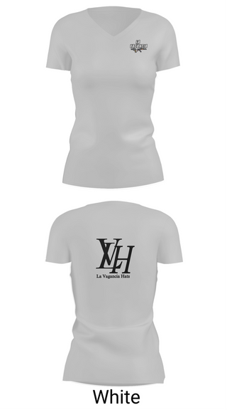 Womens Short Sleeve Vneck Shirt, La Vagancia Hats, , Teamtime, Team time, sublimation, custom sports apparel, team uniforms, spirit wear, spiritwear, sports uniforms, custom shirts, team store, custom team store, fundraiser sports, apparel fundraiser